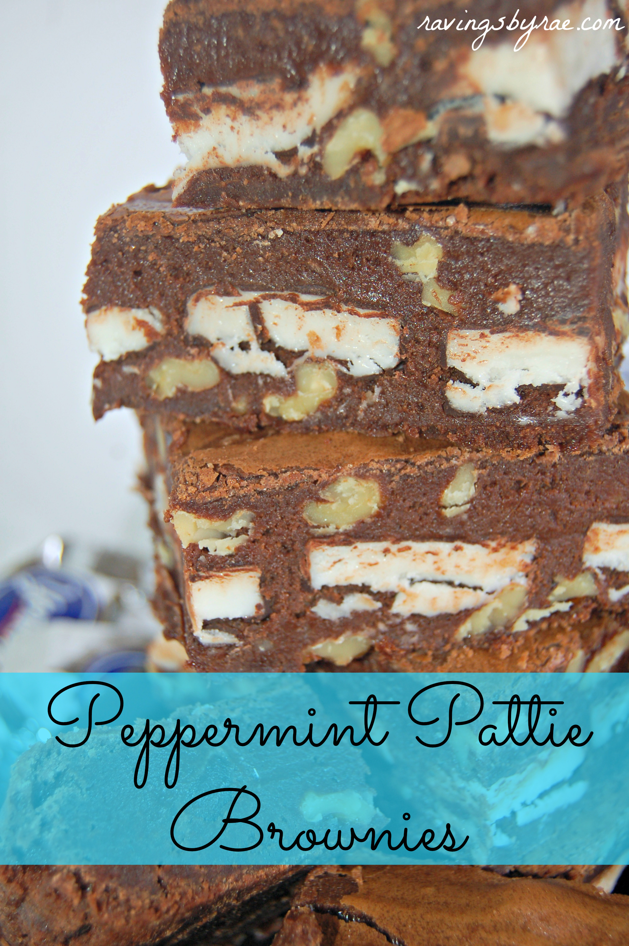 Peppermint Pattie Brownies