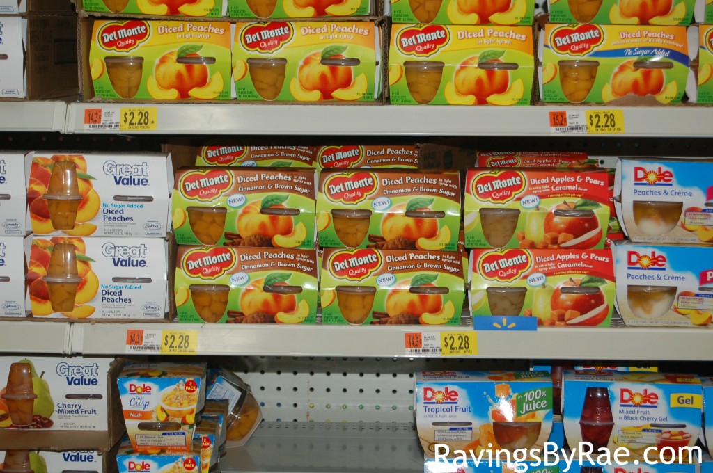 Grab-N-Go Del Monte Fruit Cup Display – Fixtures Close Up