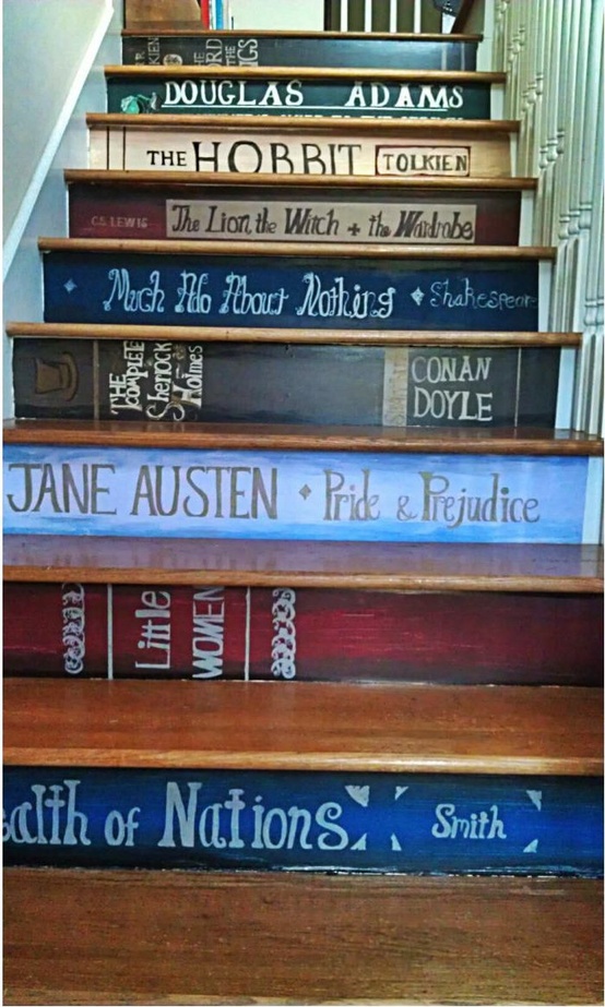 Book Sleeve Staircase