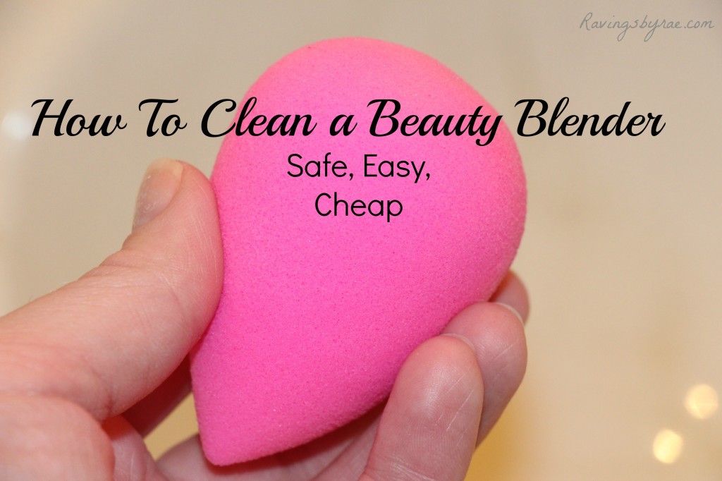 how to clean beauty blender