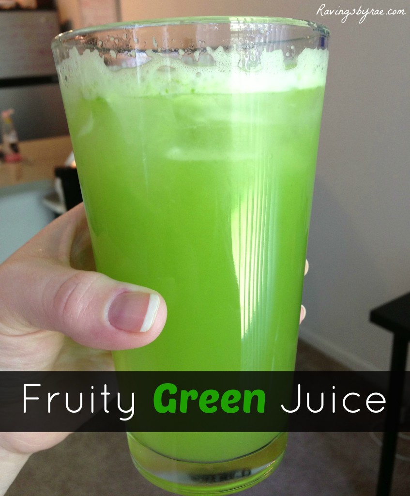 Fruity Green Juice Recipe @Ravigsbyrae