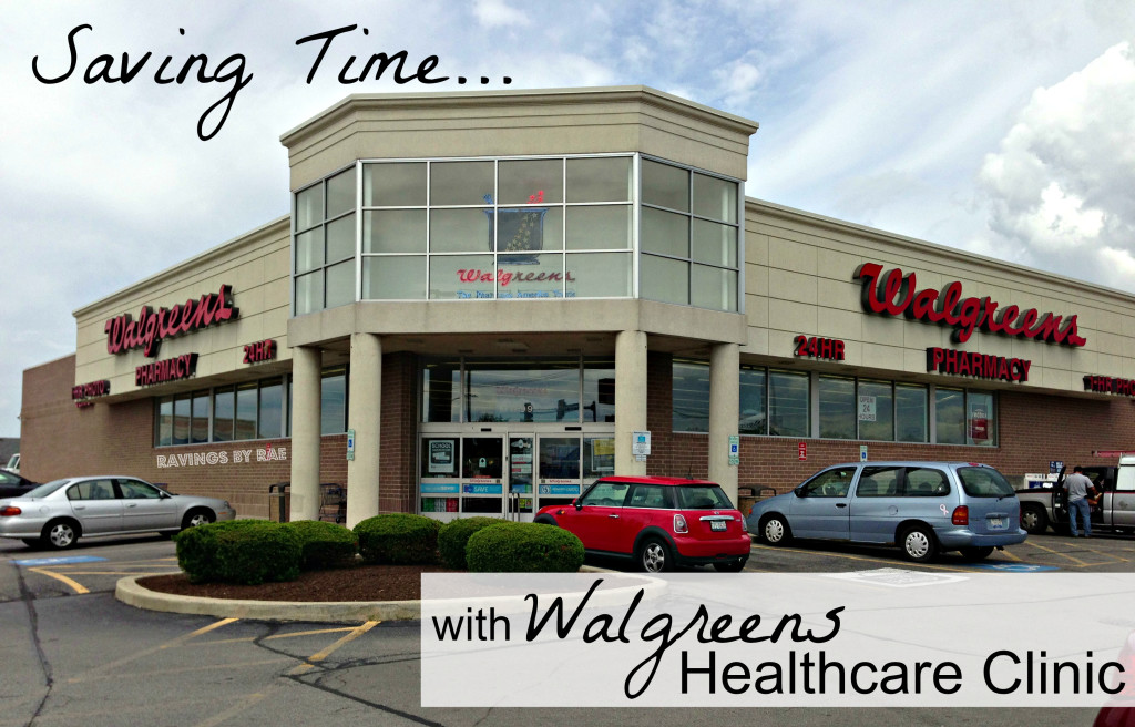 Saving Time at the Walgreens Healthcare Clinic #shop