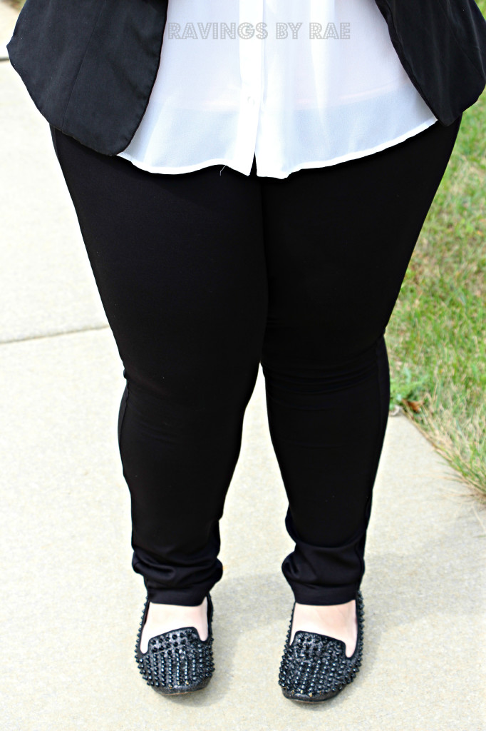 Plus Size OOTD Black & White Trend