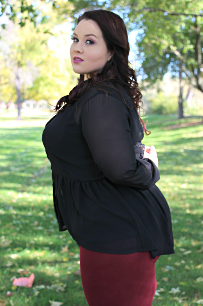 Plus Size OOTD Dark Romance 12