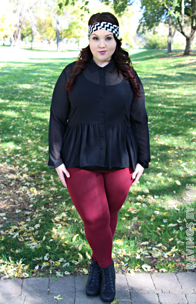 Plus Size OOTD Dark Romance