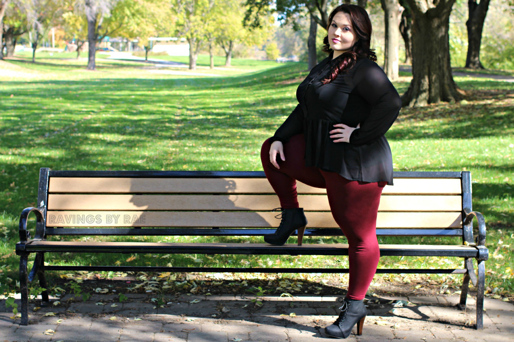 Plus Size OOTD Dark Romance 7