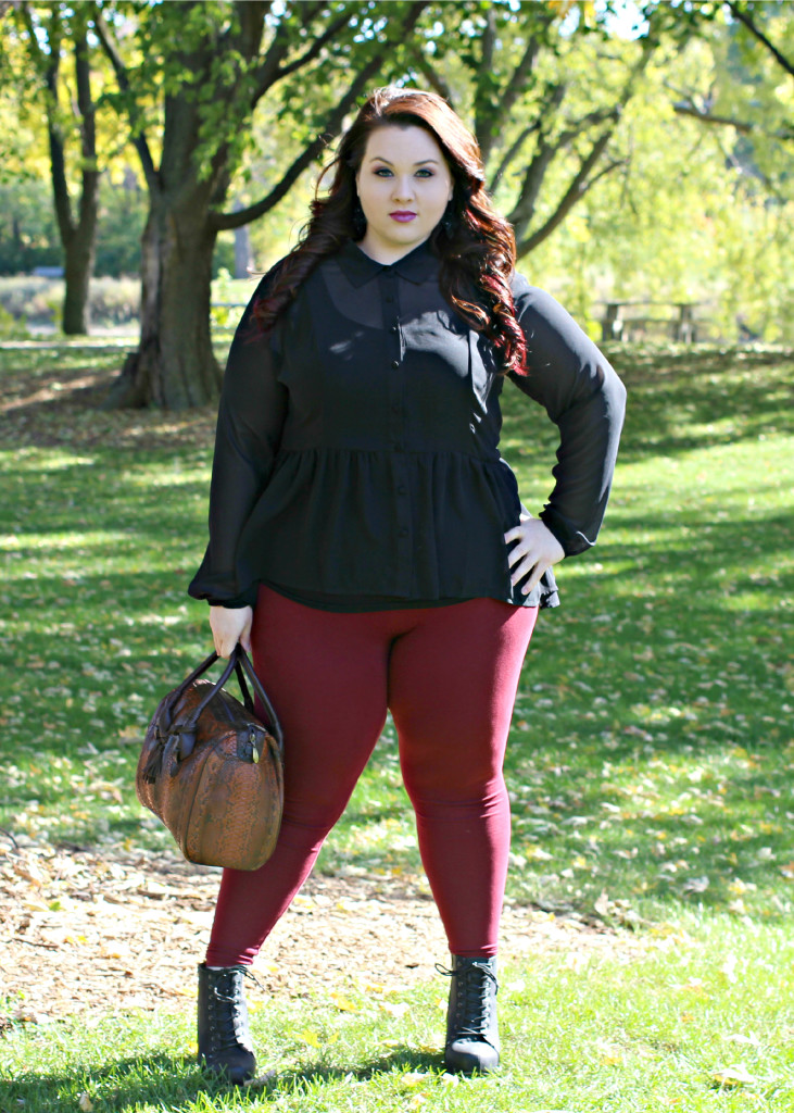 Plus Size OOTD Dark Romance 9