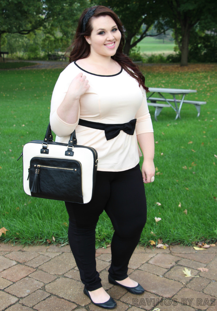 Plus Size OOTD: Comfy College Days - Ravings By Rae