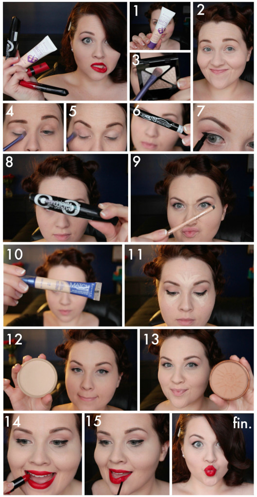 Makeup Looks: Retro Glam Tutorial #shop