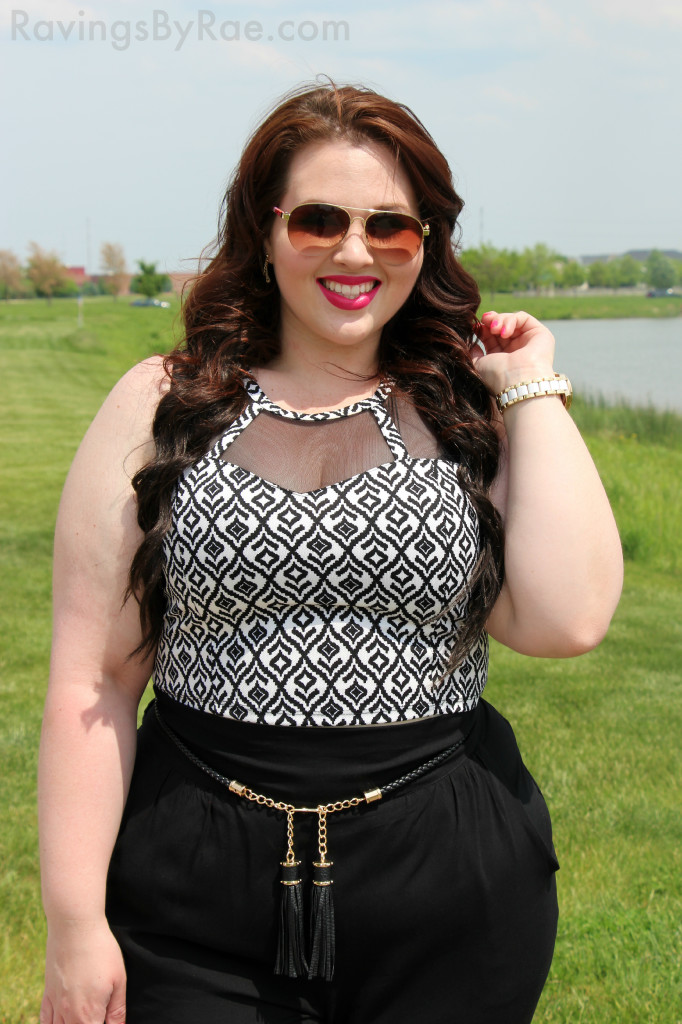 Plus Size OOTD Crop Top & Living Doll LA  2