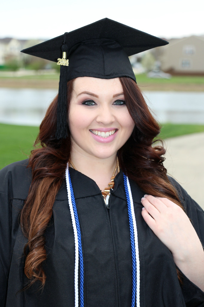 Outfit of the Day Navy Graduation Dress Sarah Rae Vargas