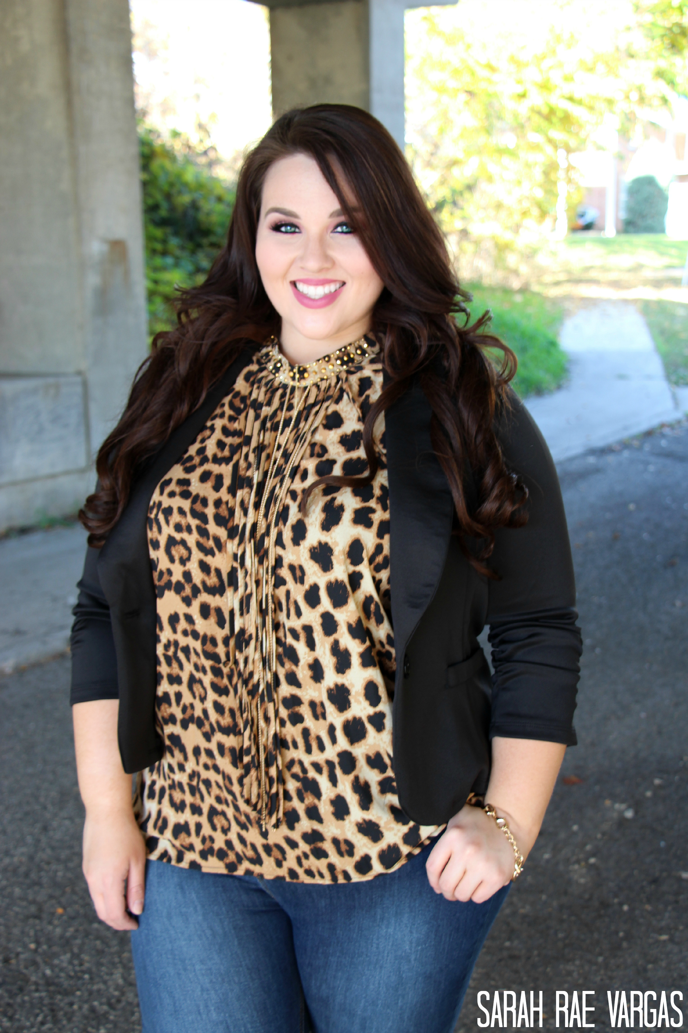 The Leopard Lookbook Plus Size Fashion Sarah Rae Vargas