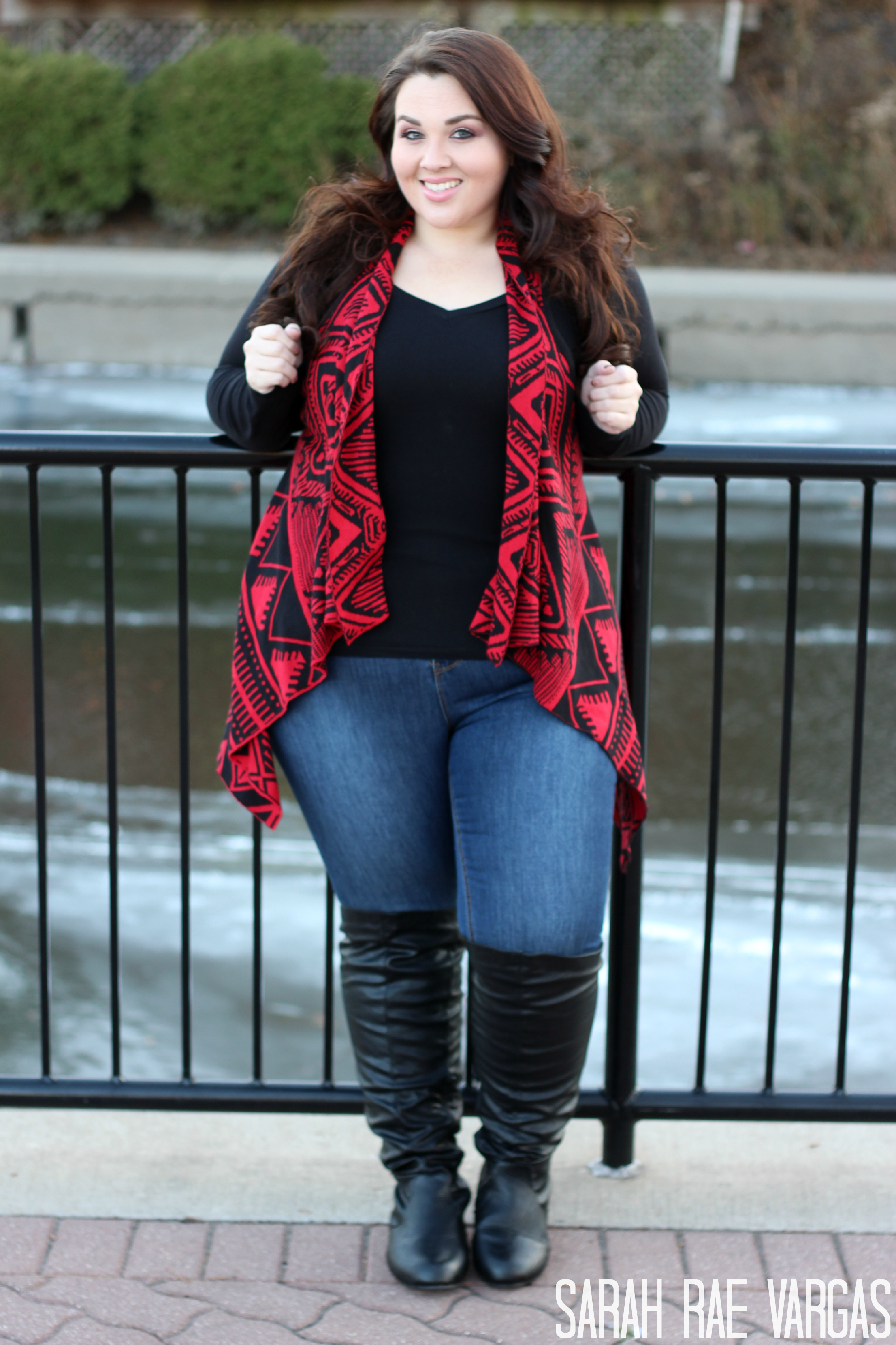 Wide Calf Boots Lookbook Plus Size Fashion Sarah Rae Vargas 