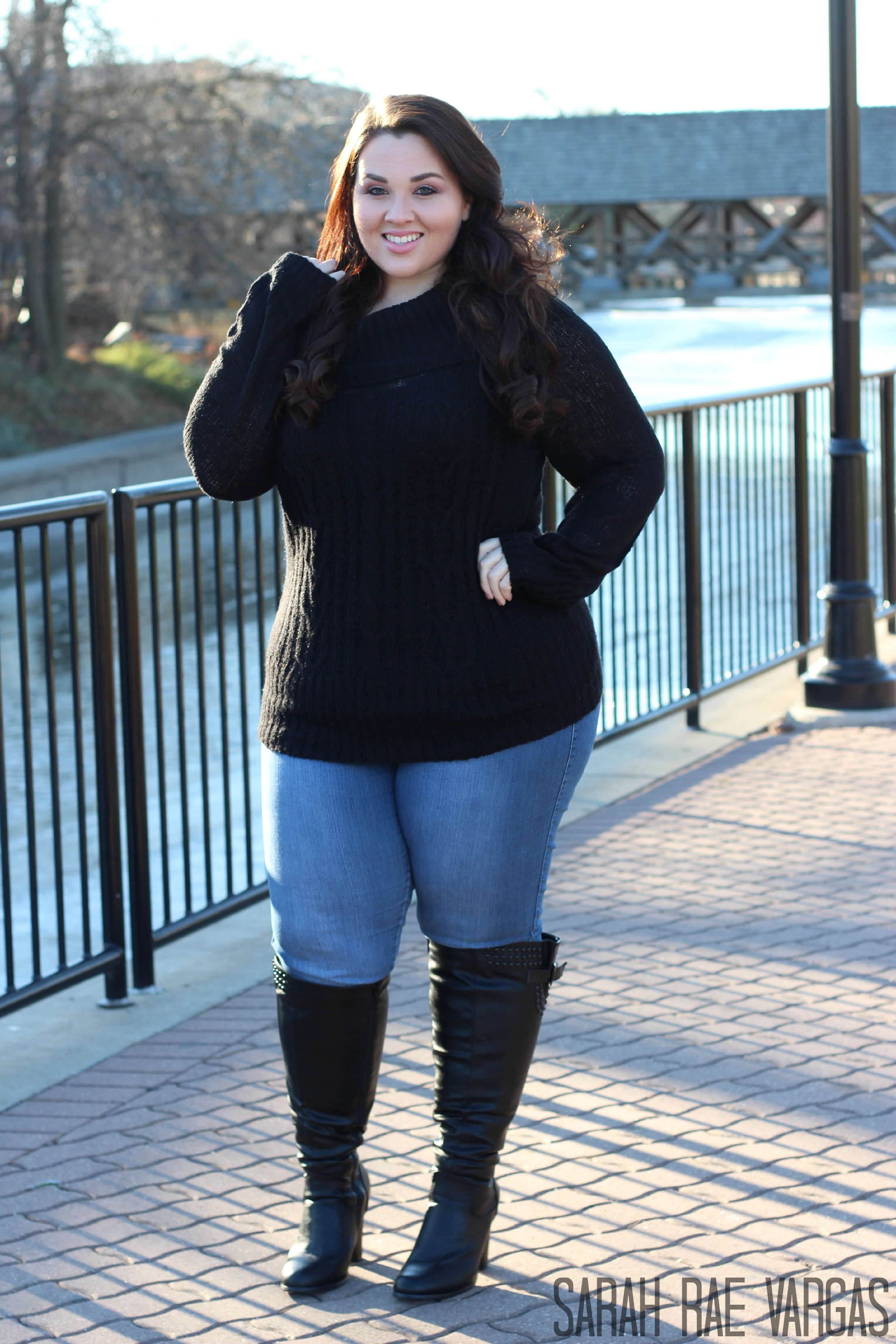 Wide Calf Boots Lookbook [Plus Size Fashion]