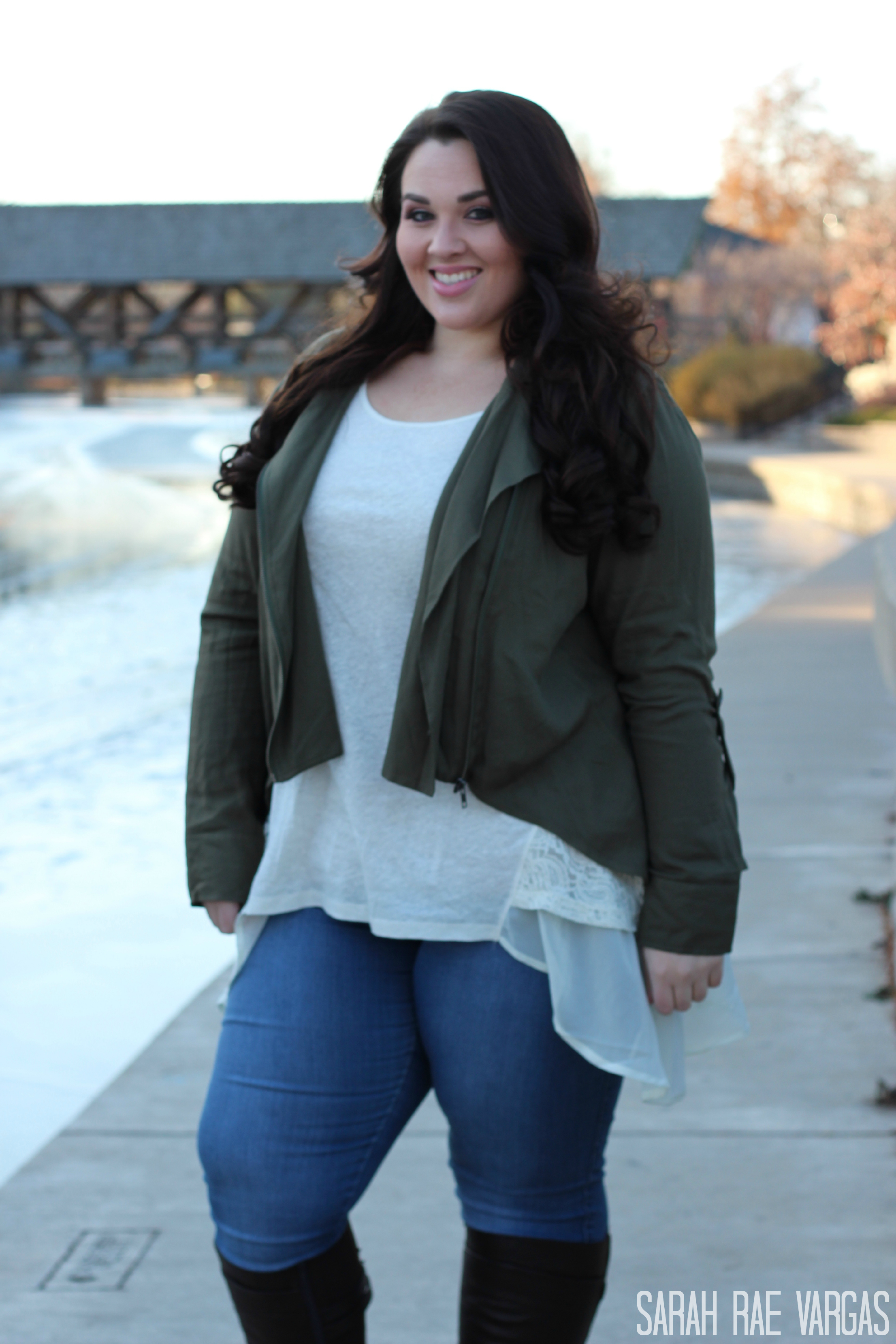 Wide Calf Boots Lookbook Plus Size Fashion Sarah Rae Vargas