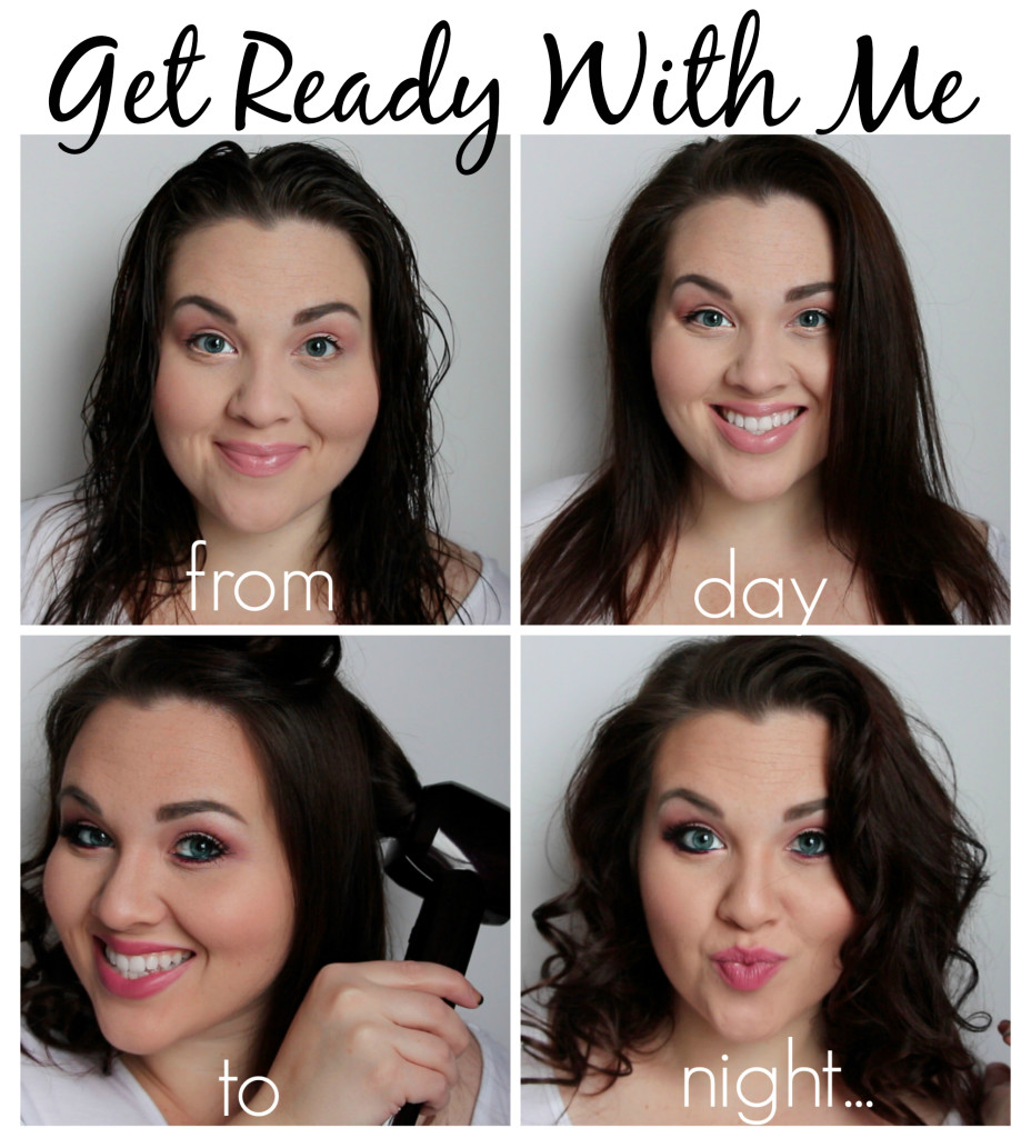 GRWM Day To Date Night Looks [Makeup, Hair Styles, and Outfits] #HeartMyHair #shop