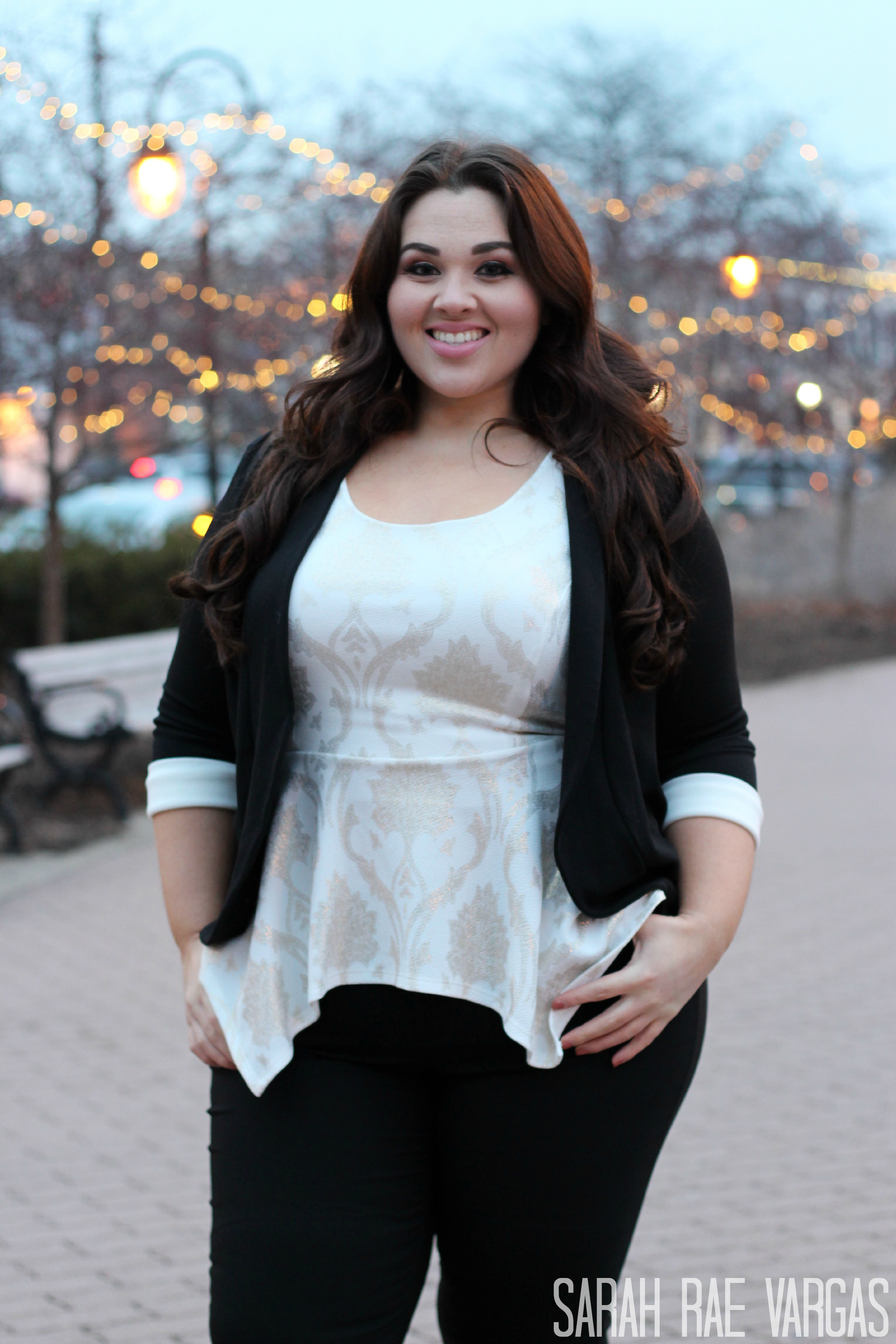 Holiday Lookbook 2014 Giveaway Plus Size Fashion Sarah Rae Vargas