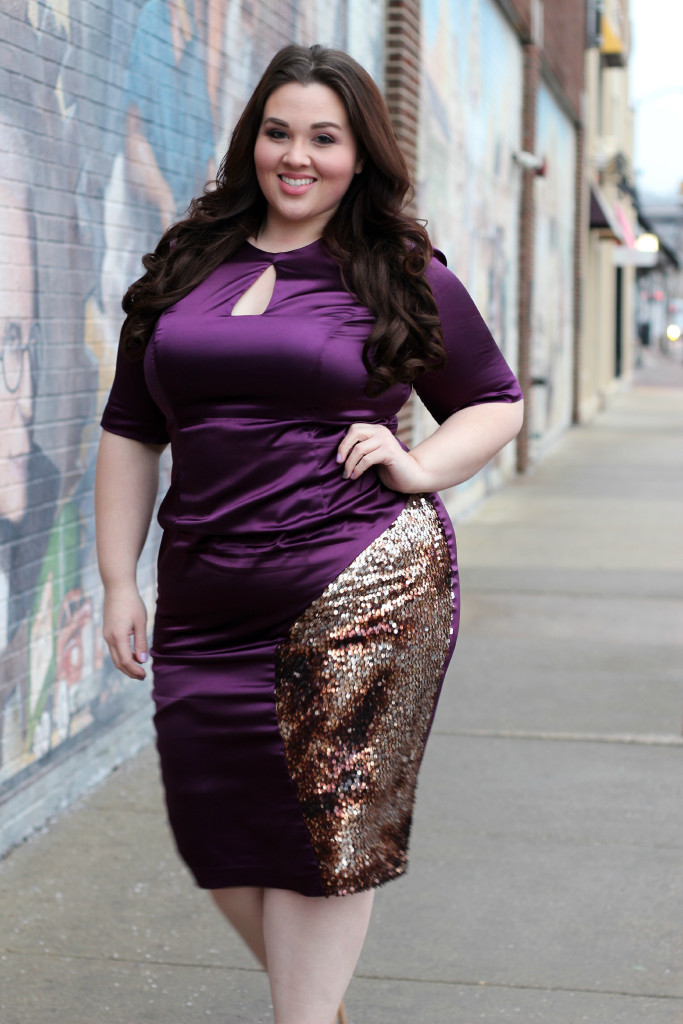 Valentine s Day in Monif C. Plus Size Fashion Sarah Rae Vargas