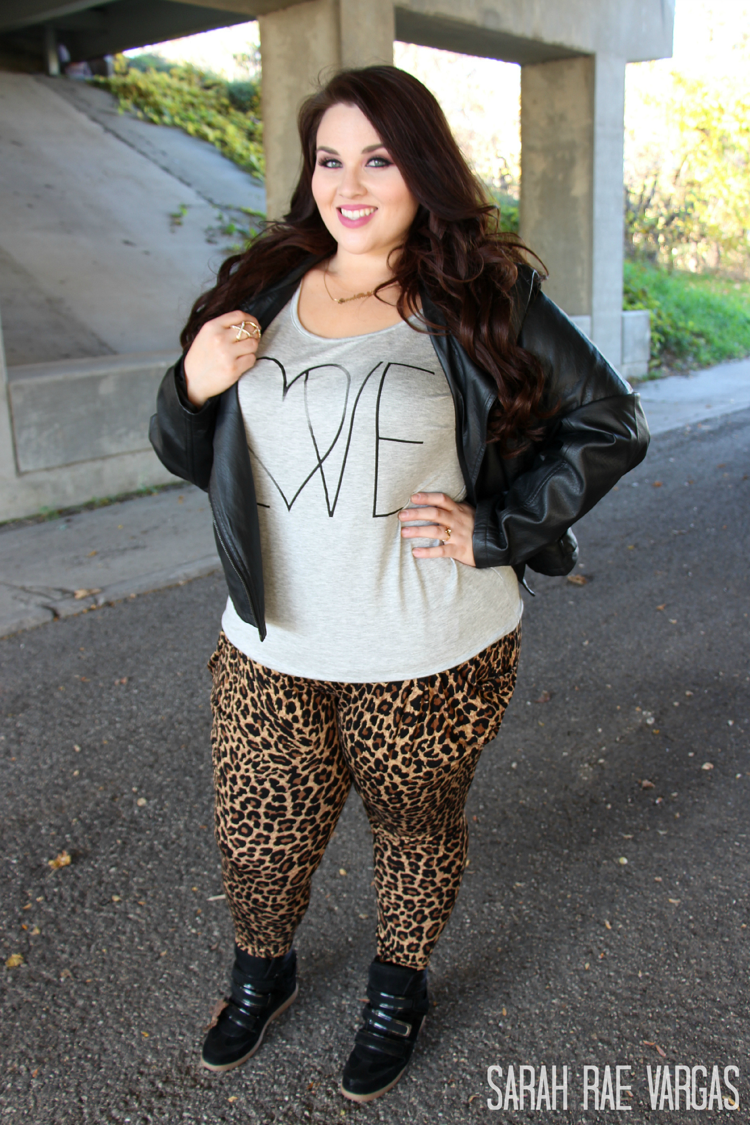 The Leopard Lookbook | Plus Size Fashion | - Sarah Rae Vargas