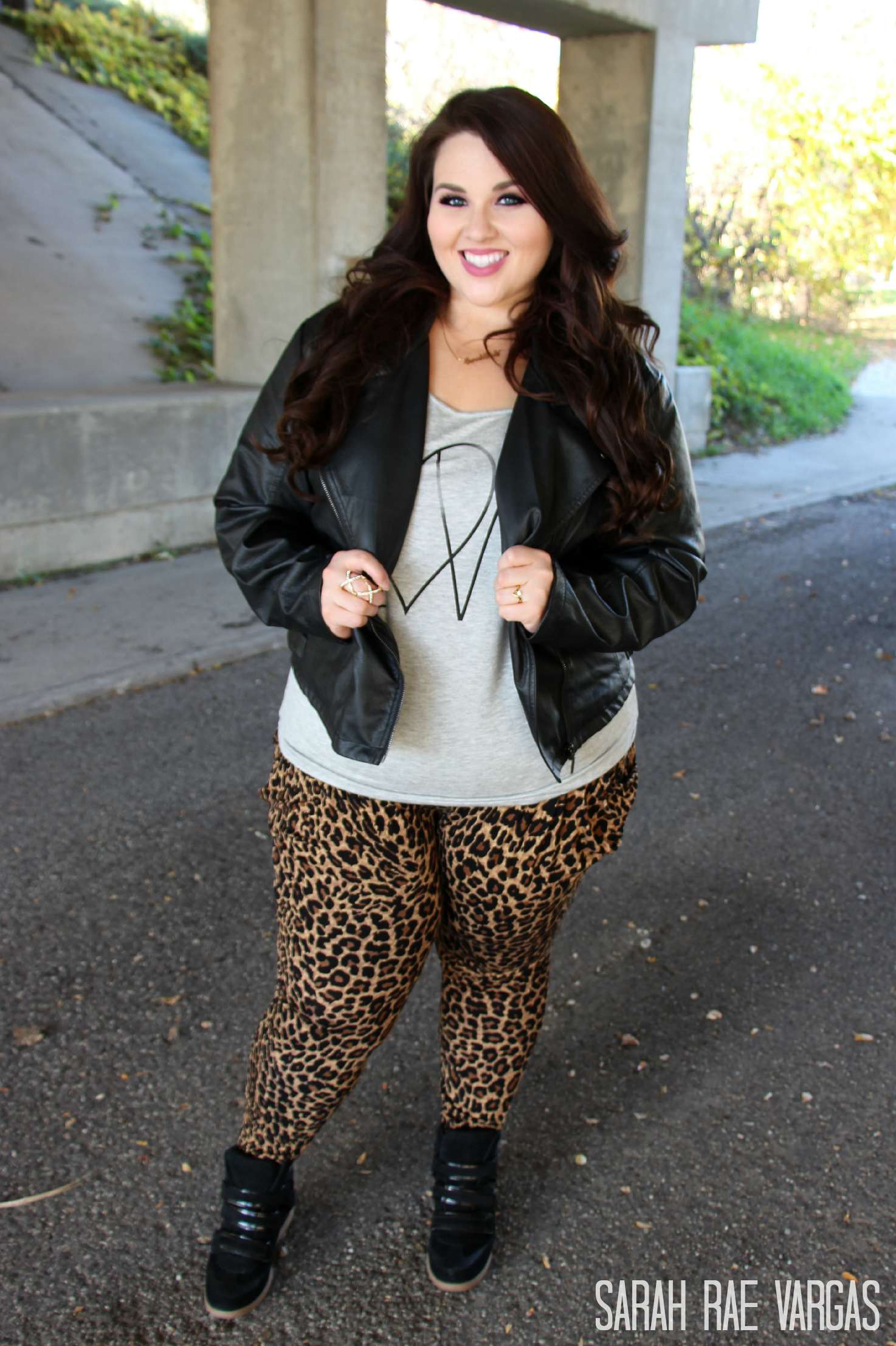 The Leopard Lookbook | Plus Size Fashion | - Sarah Rae Vargas