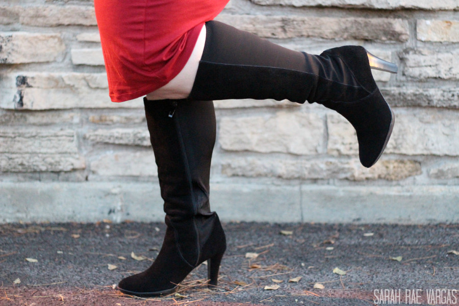 Wide Calf Boots Lookbook [Plus Size Fashion] - Sarah Rae Vargas